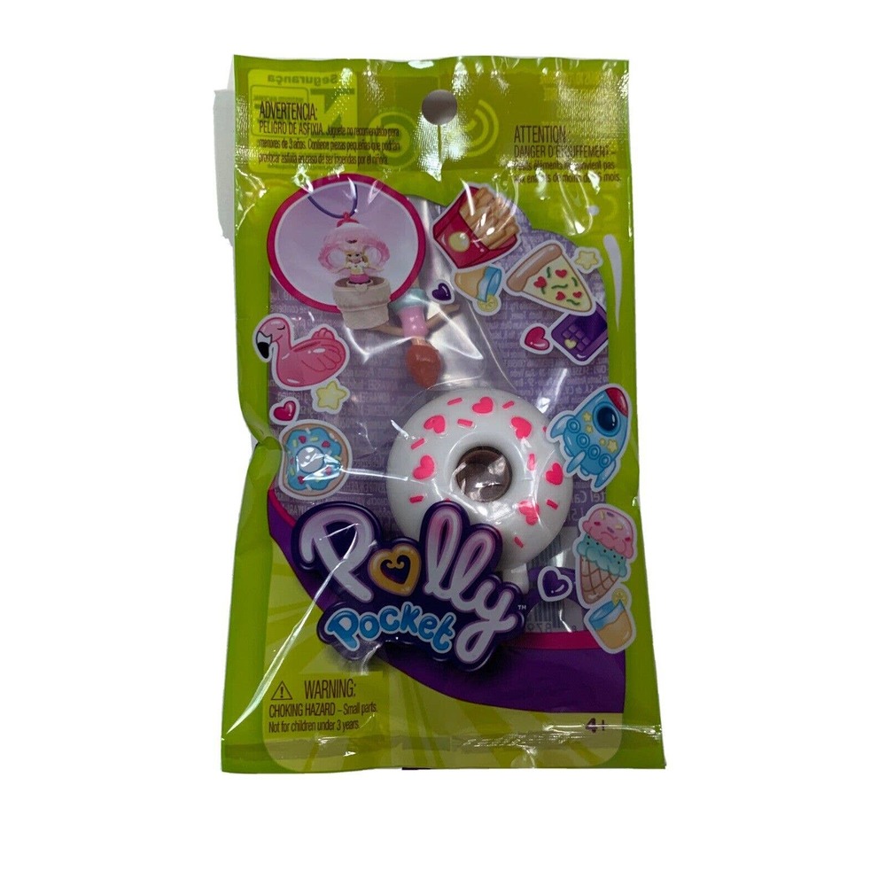Polly Pocket Donut Ring Tiny Takeaway with Lila